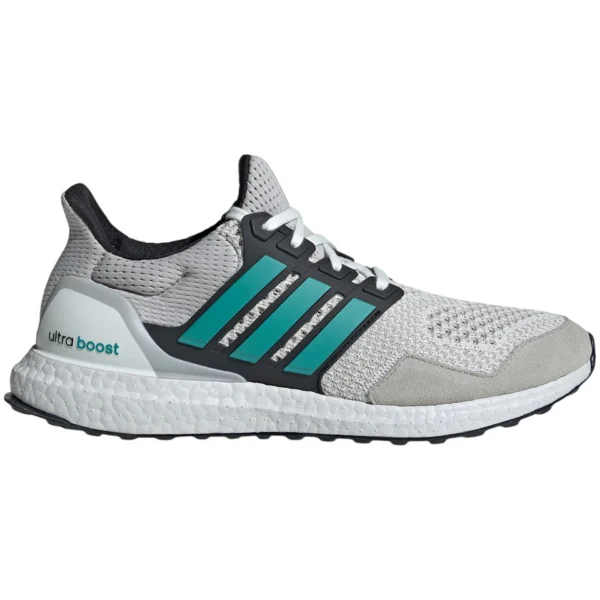 adidas Ultra Boost 1.0 Crystal White Pure Teal Grey Two
