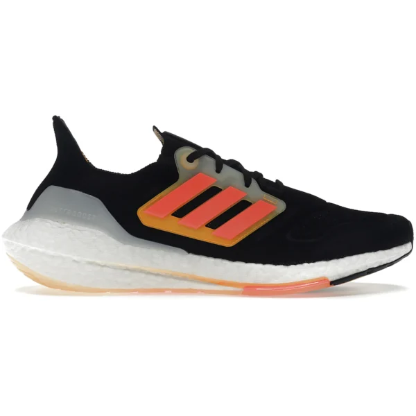 adidas Ultra Boost 22 Black Turbo Flash Orange