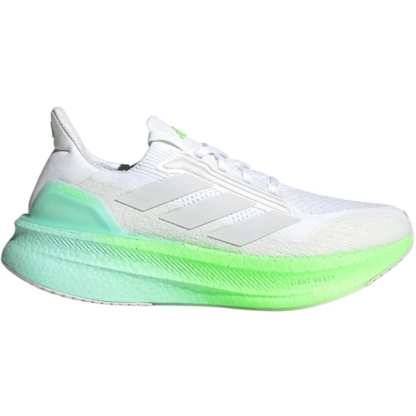 adidas Ultra Boost 5X Cloud White Dash Grey Lime Burst (Womens)