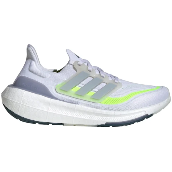 adidas Ultra Boost Light Cloud White Wonder Blue Lucid Lemon (Womens)