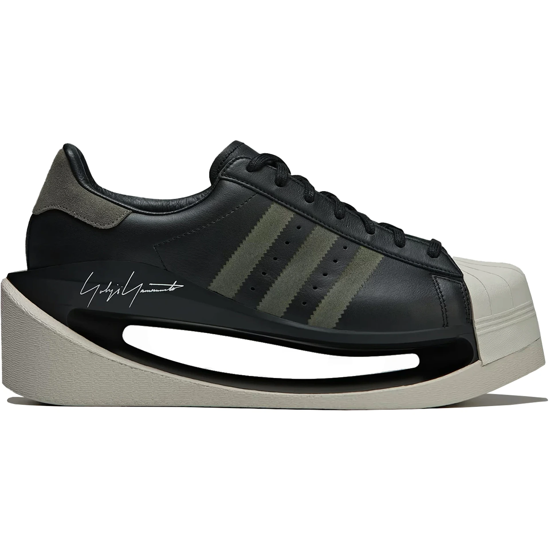 adidas Y-3 Gendo Superstar Black Cinder 1 adidas Y 3 Gendo Superstar Black Cinder 2