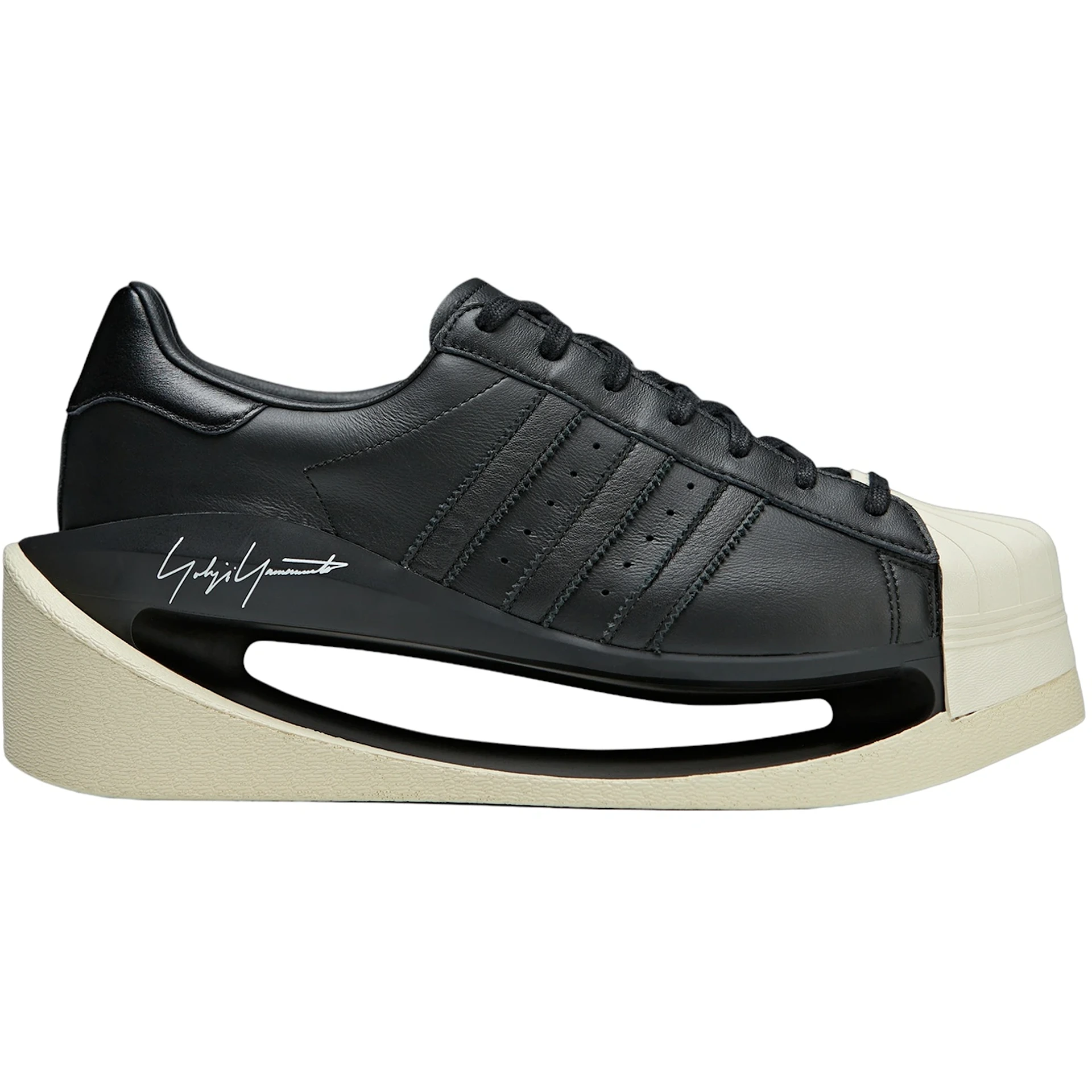 adidas Y-3 Gendo Superstar Black Cream White 1 adidas Y 3 Gendo Superstar Black Cream White 2