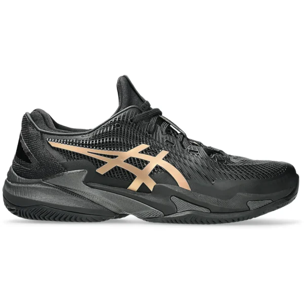 ASICS Court FF 3 Novak Clay Night Energy Black Prism Gold
