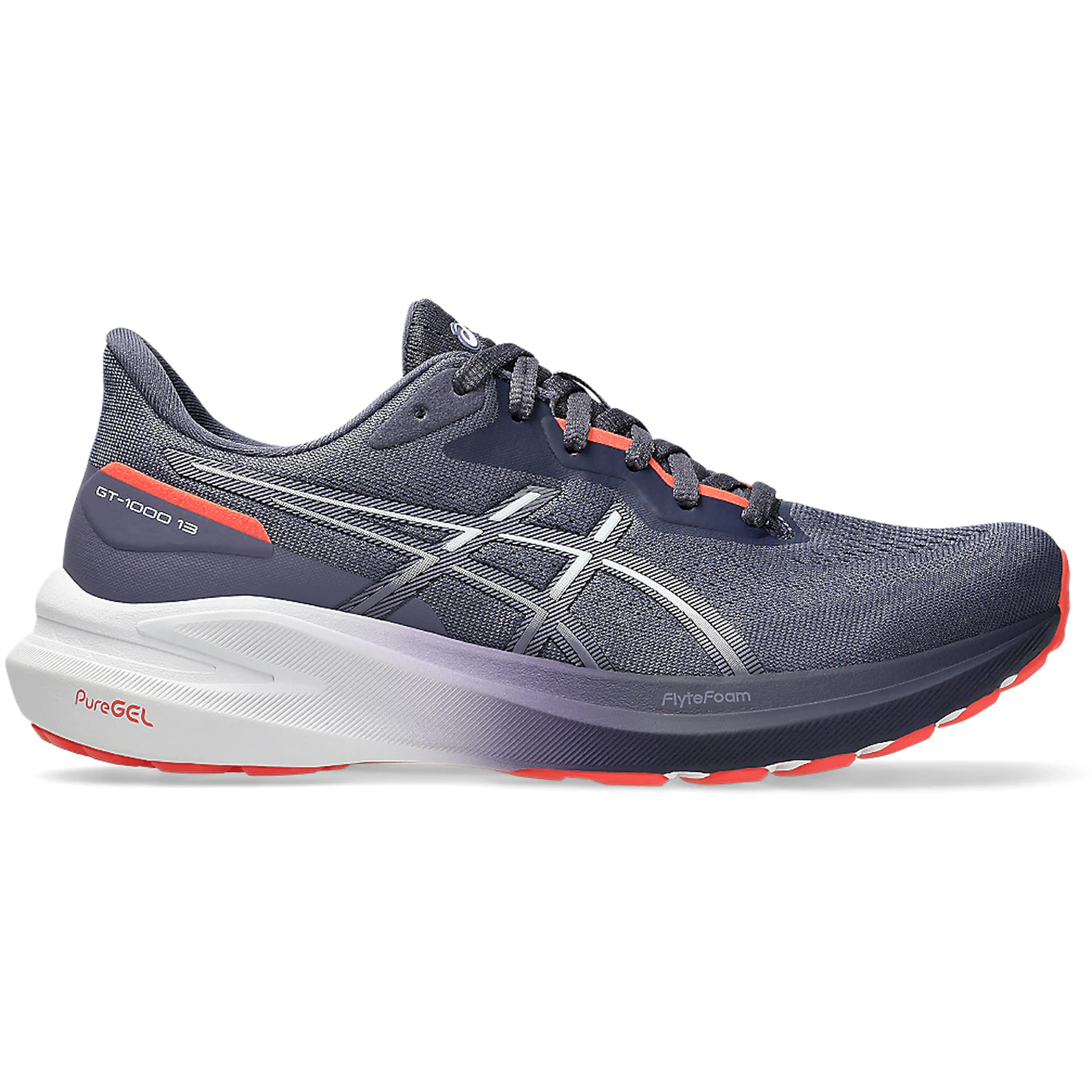 ASICS GT-1000 13 Indigo Fog White (Womens) 1 ASICS GT 1000 13 Indigo Fog White Womens