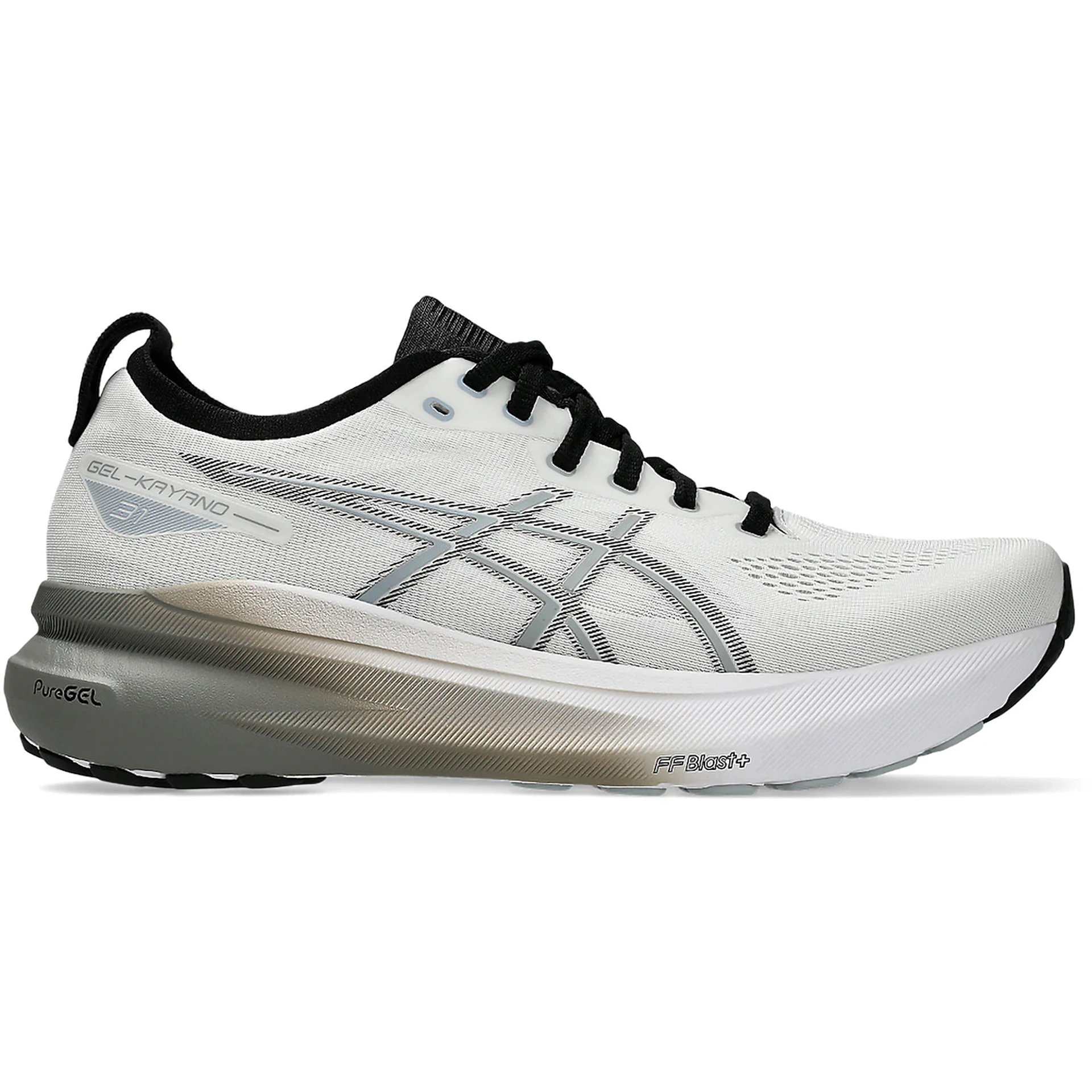 ASICS Gel-Kayano 31 White Piedmont Grey 2 ASICS Gel Kayano 31 White Piedmont Grey