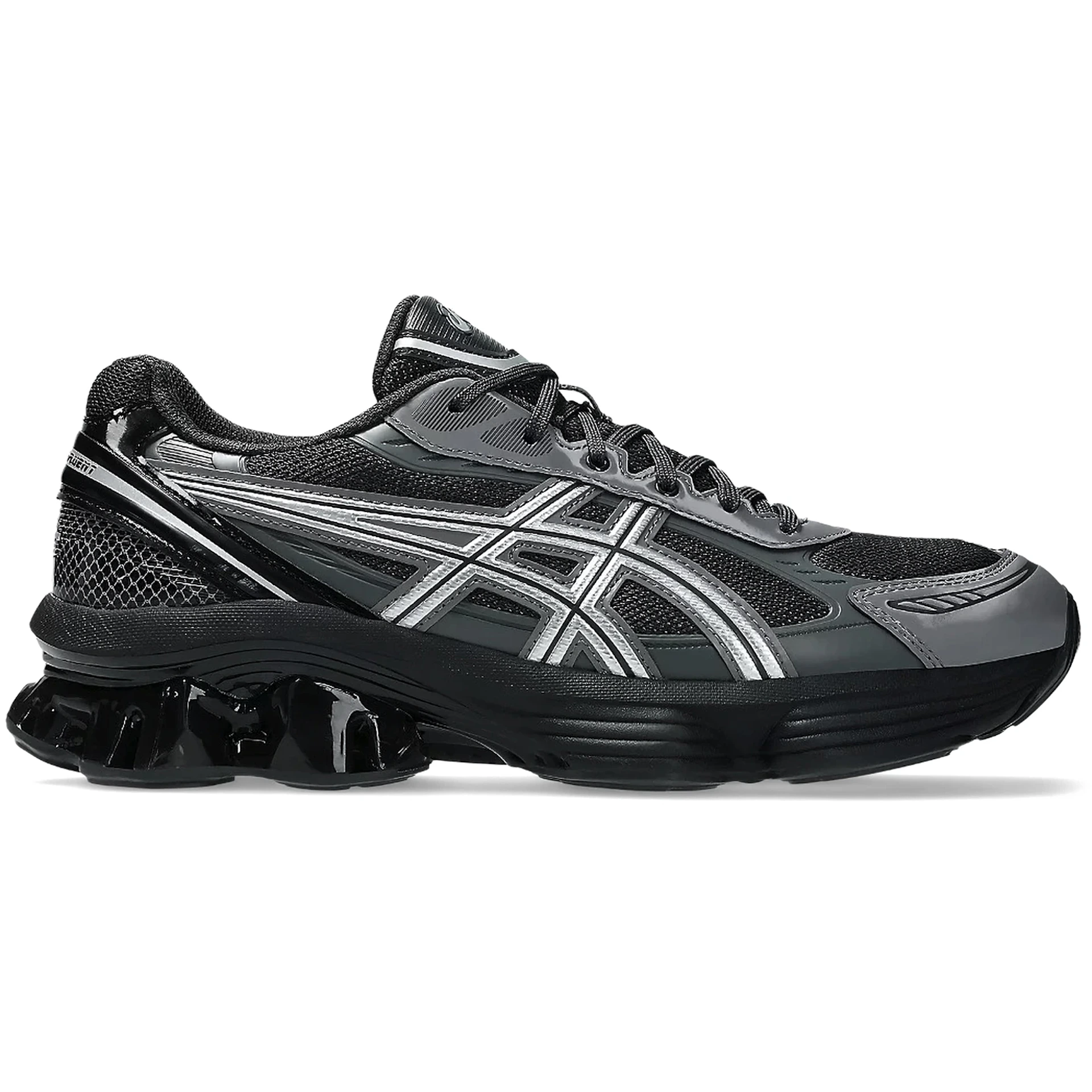 ASICS Gel-Kinetic Fluent Graphite Grey Pure Silver 1 ASICS Gel Kinetic Fluent Graphite Grey Pure Silver