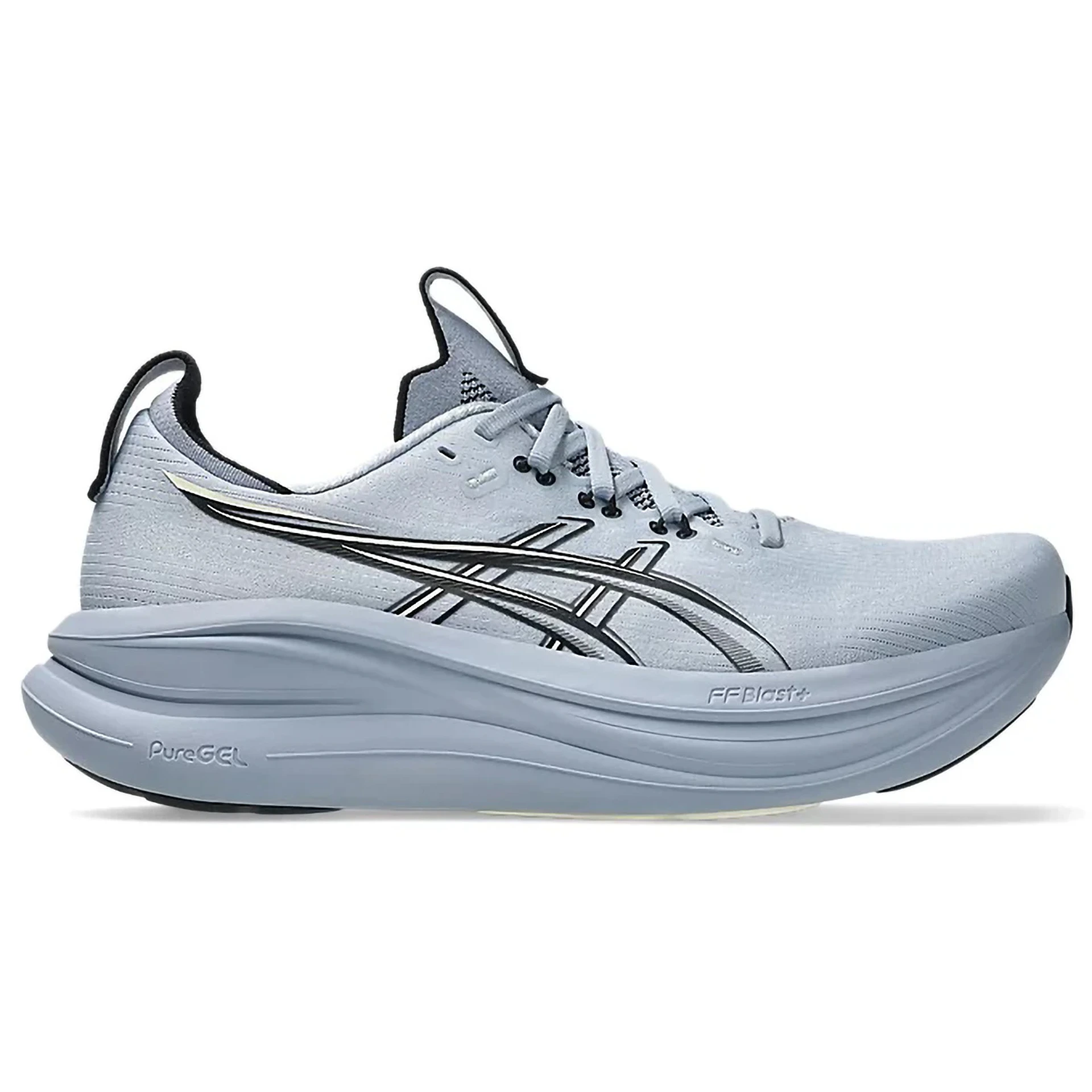 ASICS Gel-Nimbus 28 Grey Blue Black 1 ASICS Gel Nimbus 28 Grey Blue Black 1