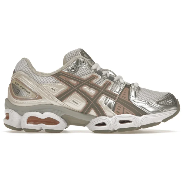 ASICS Gel-Nimbus 9 White Oatmeal (Womens)
