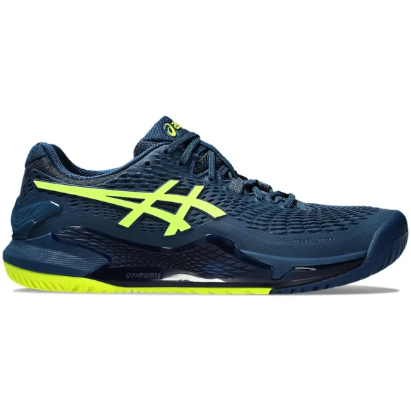 ASICS Gel-Resolution 9 Mako Blue Safety Yellow