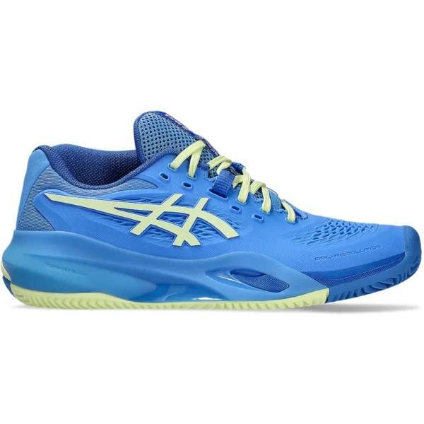 ASICS Gel-Resolution X Clay Blue Coast Huddle Yellow (Womens)