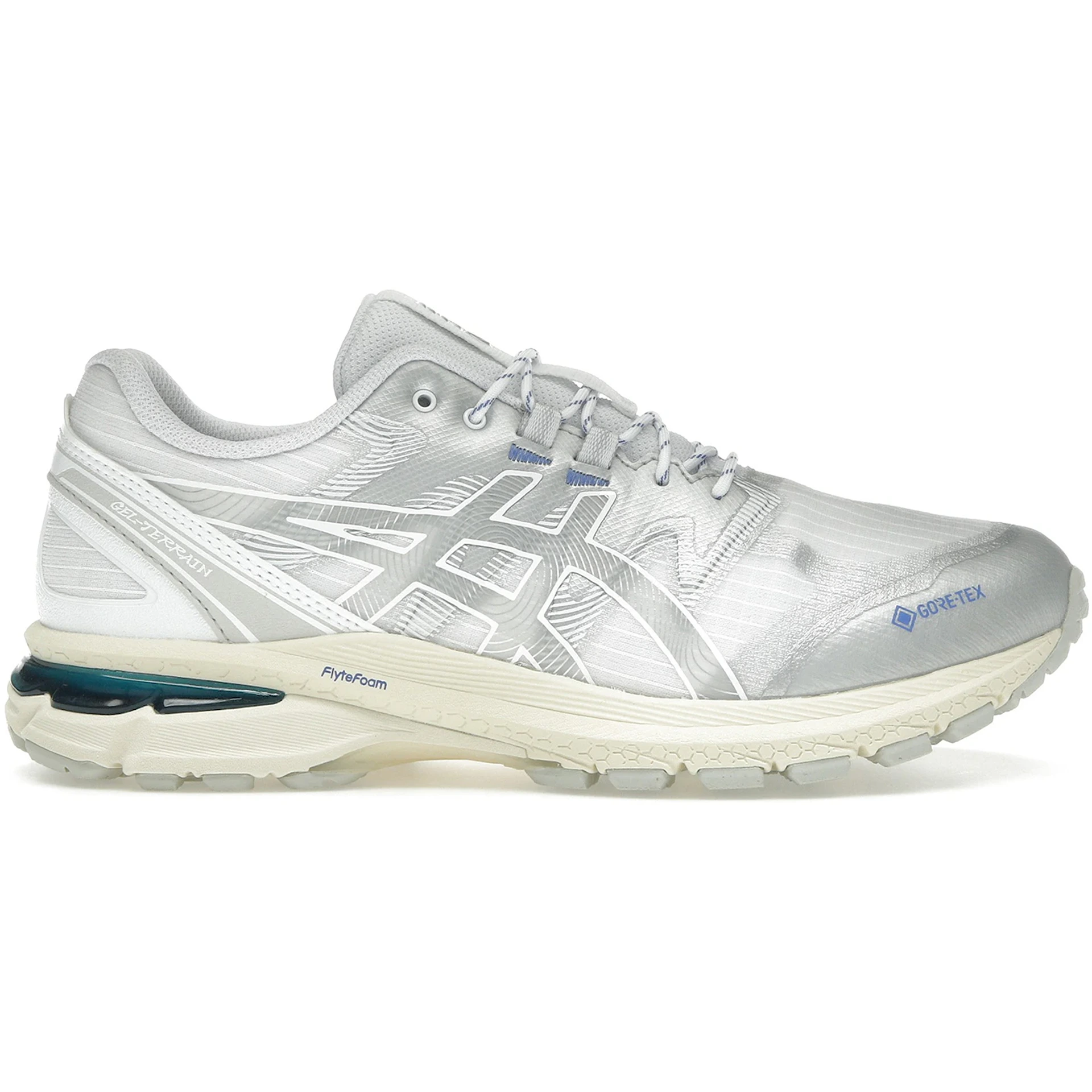ASICS Gel-Terrain Gore-Tex White Pure Silver 1 ASICS Gel Terrain Gore Tex White Pure Silver