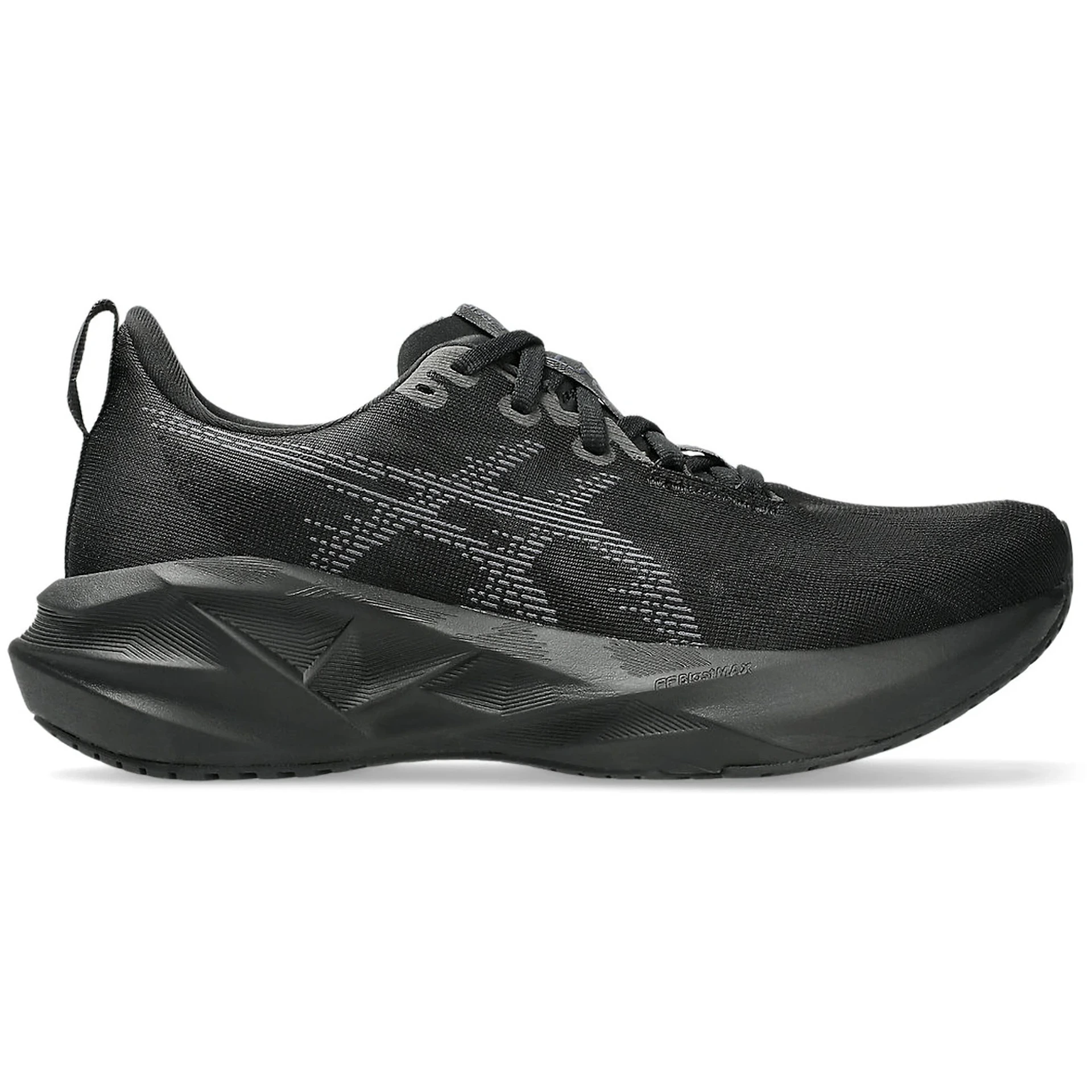ASICS Novablast 5 Black Carrier Grey (Womens) 1 ASICS Novablast 5 Black Carrier Grey Womens 1