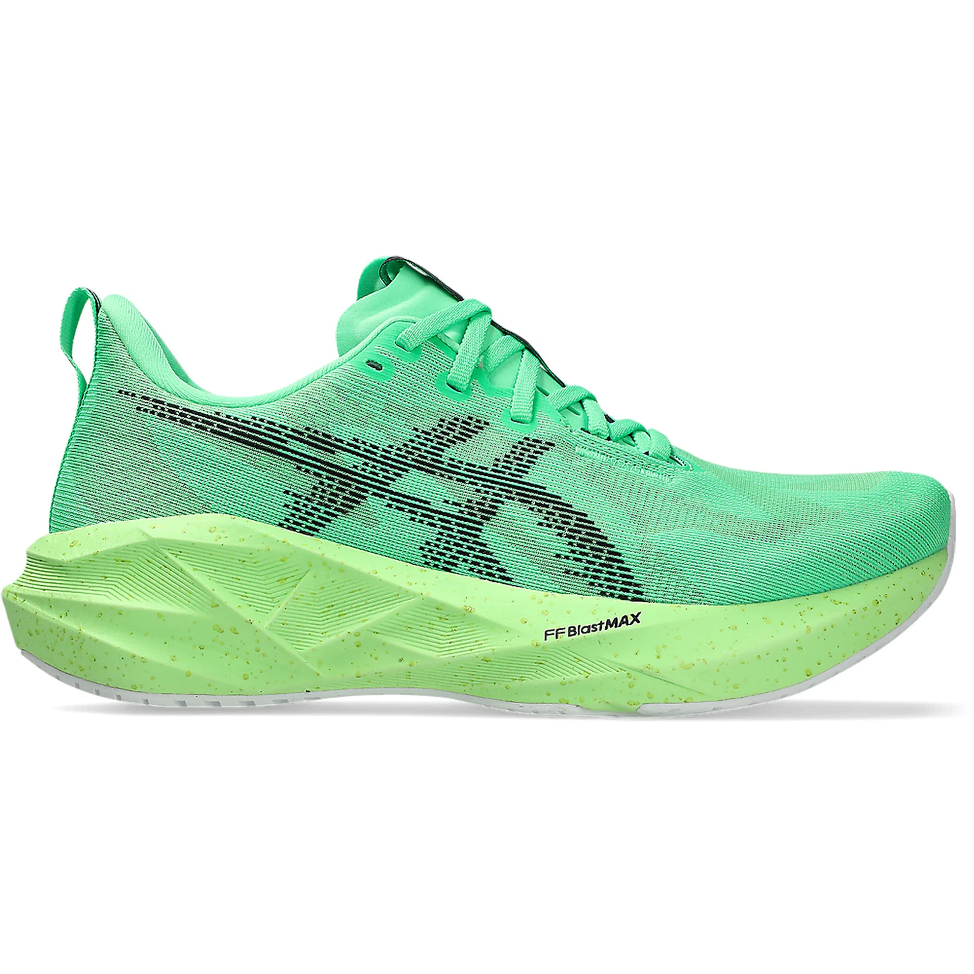 ASICS Novablast 5 Ekiden Vital Green Black 1 ASICS Novablast 5 Ekiden Vital Green Black 1