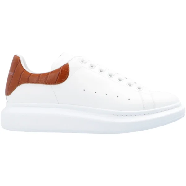Alexander McQueen Oversized White Cedar Croc