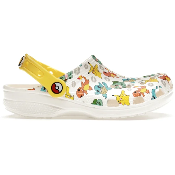 Crocs Classic Clog Pokemon White