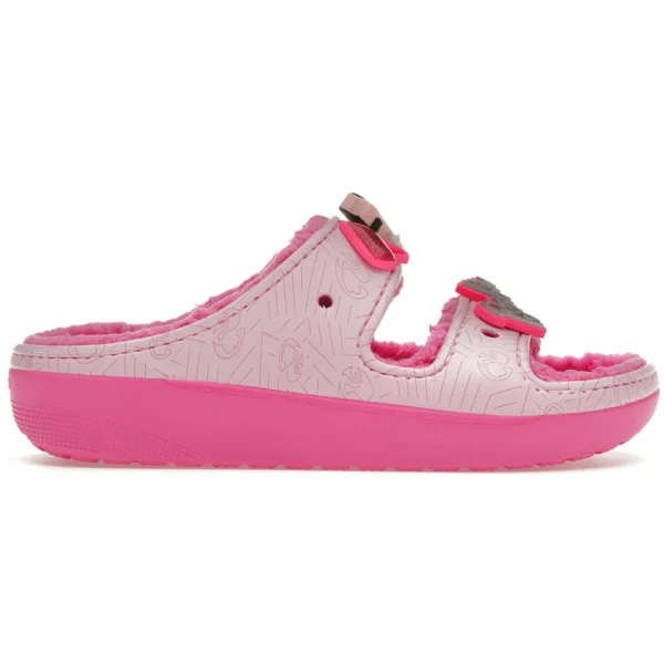 Crocs Classic Cozzzy Sandal Barbie Electric Pink