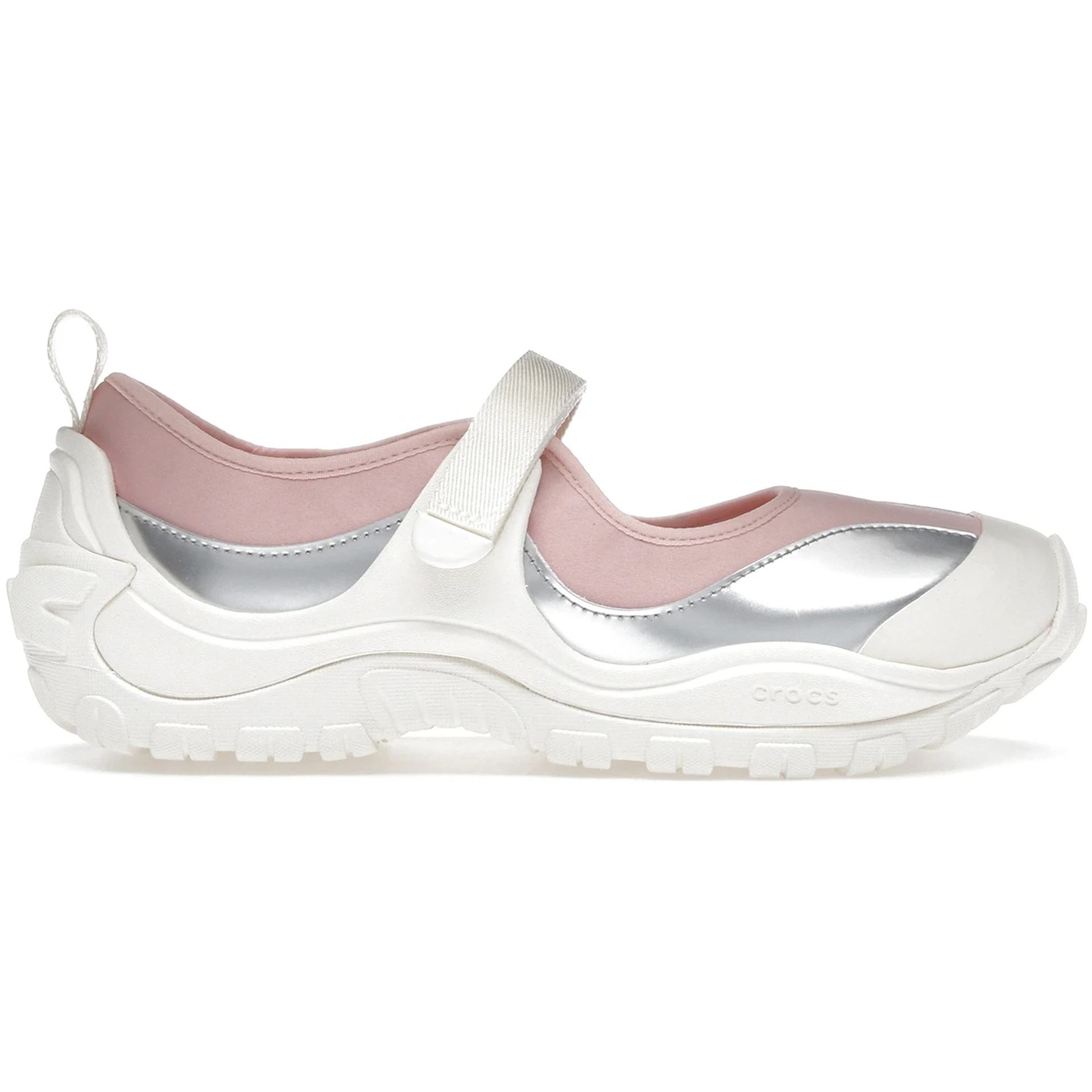 Crocs EXP Terre Ballet Silver Chalk (Womens) 2 Crocs EXP Terre Ballet Silver Chalk Womens 1