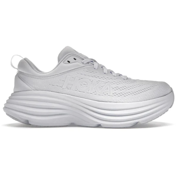 Hoka One One Bondi 8 Triple White (Womens)
