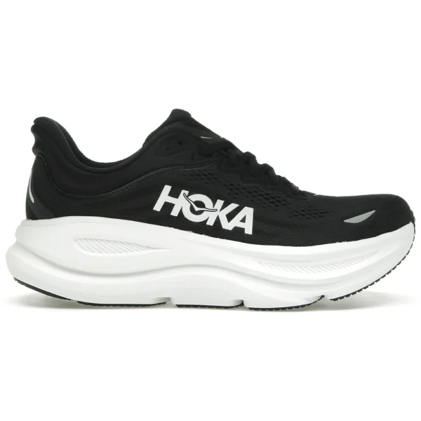Hoka One One Bondi 9 Black White