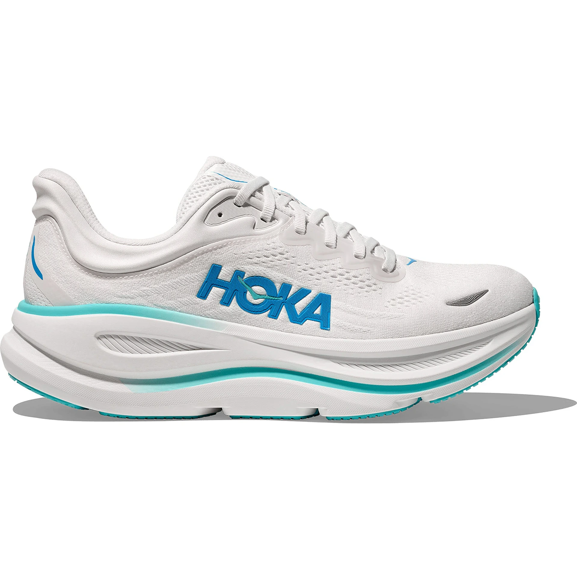Hoka One One Bondi 9 White Hoka Blue 1 Hoka One One Bondi 9 White Hoka Blue
