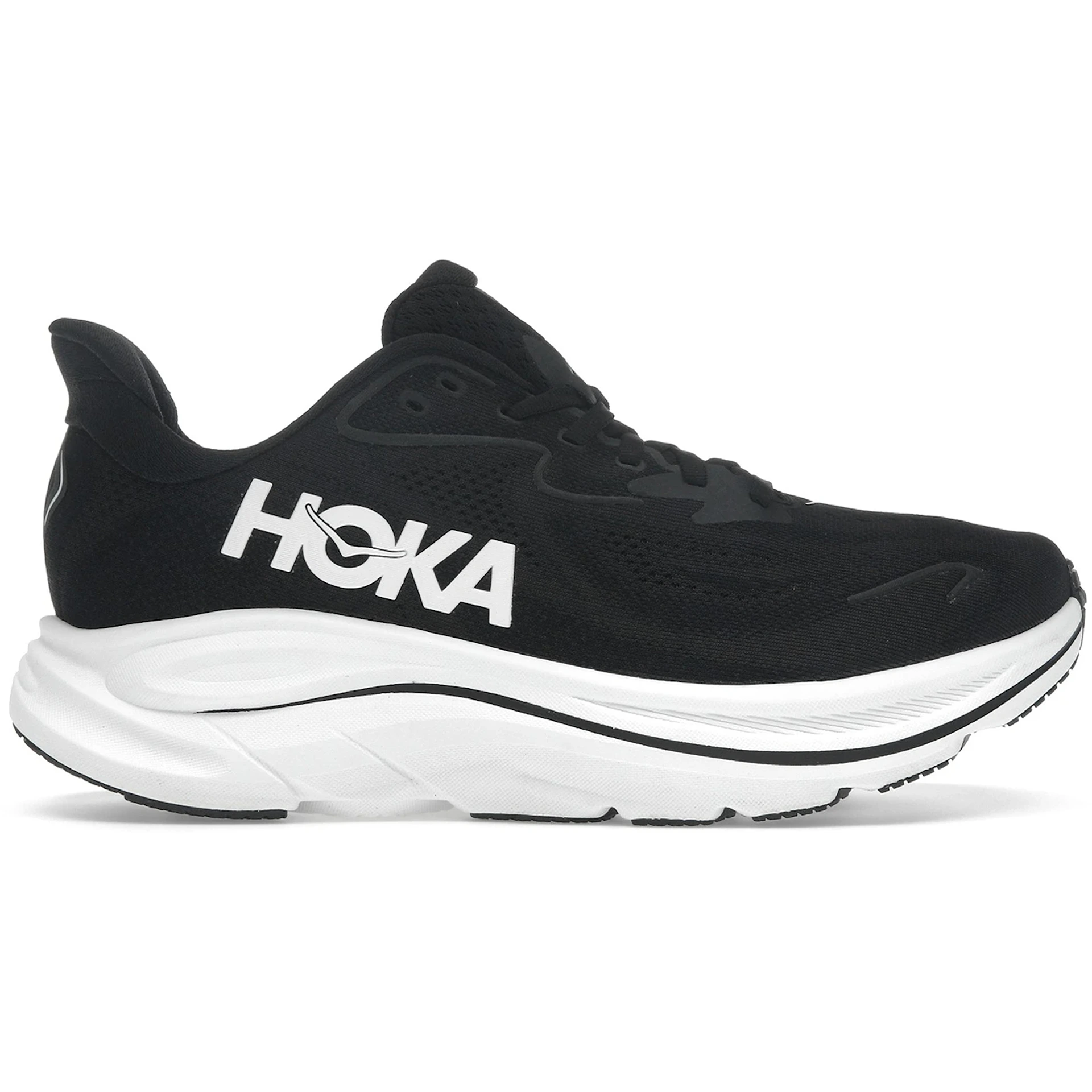 Hoka One One Clifton 10 Black White (Womens) 1 Hoka One One Clifton 10 Black White Womens