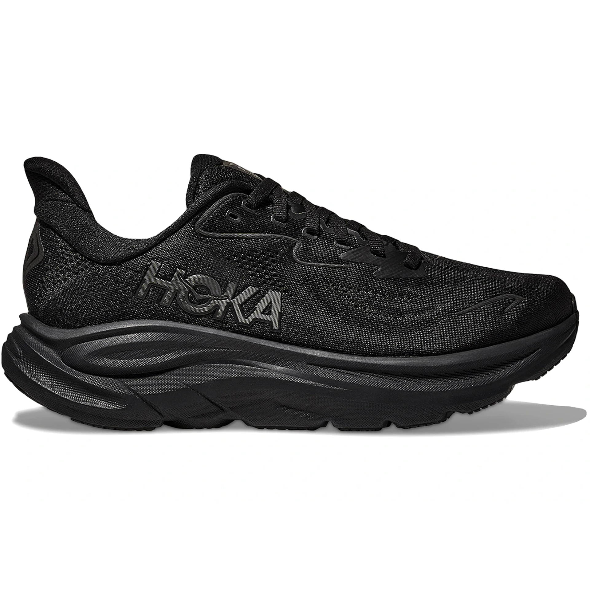 Hoka One One Clifton 10 Black (Womens) 1 Hoka One One Clifton 10 Black Womens