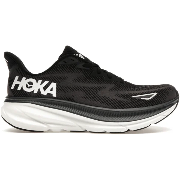 Hoka One One Clifton 9 Black White