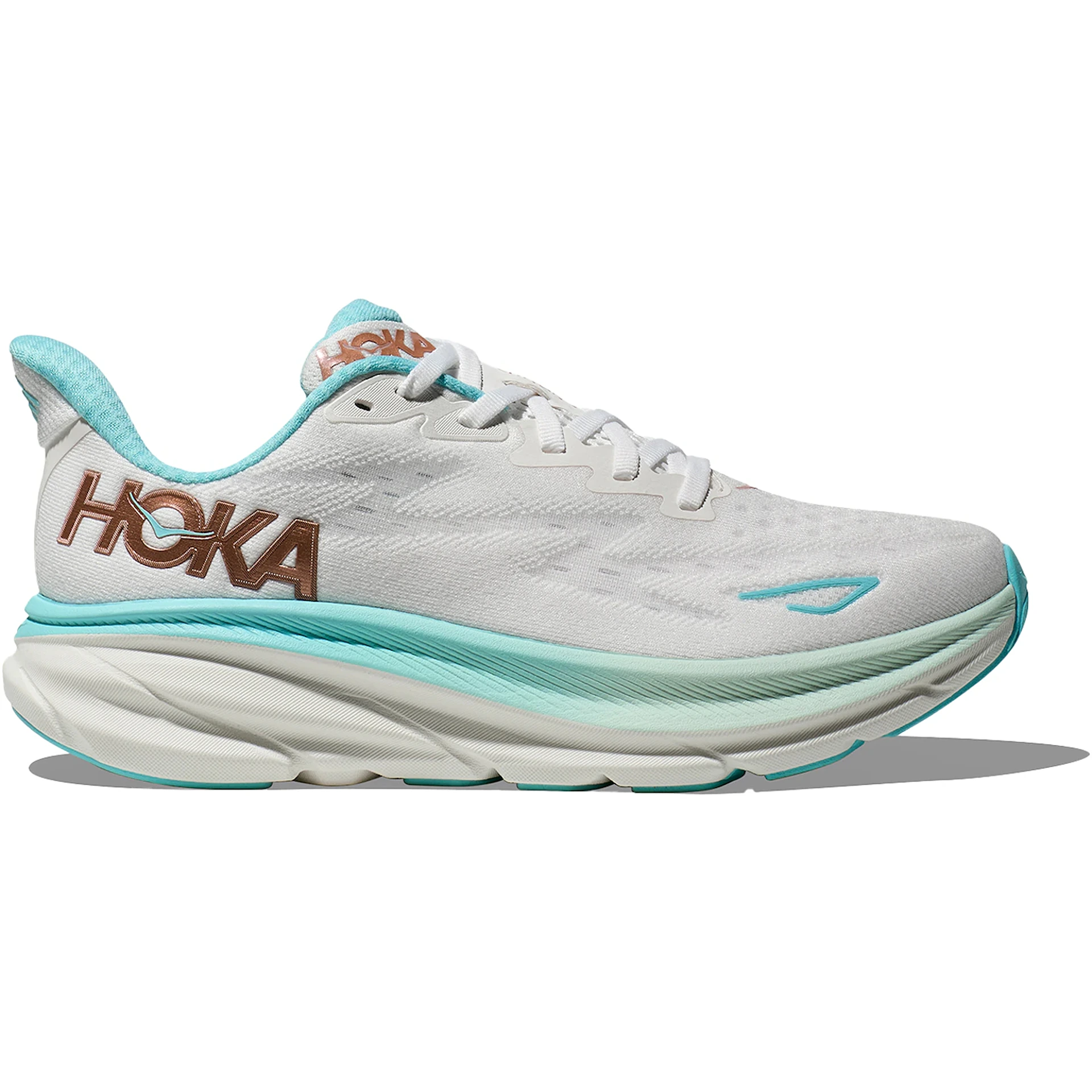 Hoka One One Clifton 9 Frost Rose Gold (Womens) 2 Hoka One One Clifton 9 Frost Rose Gold Womens 1