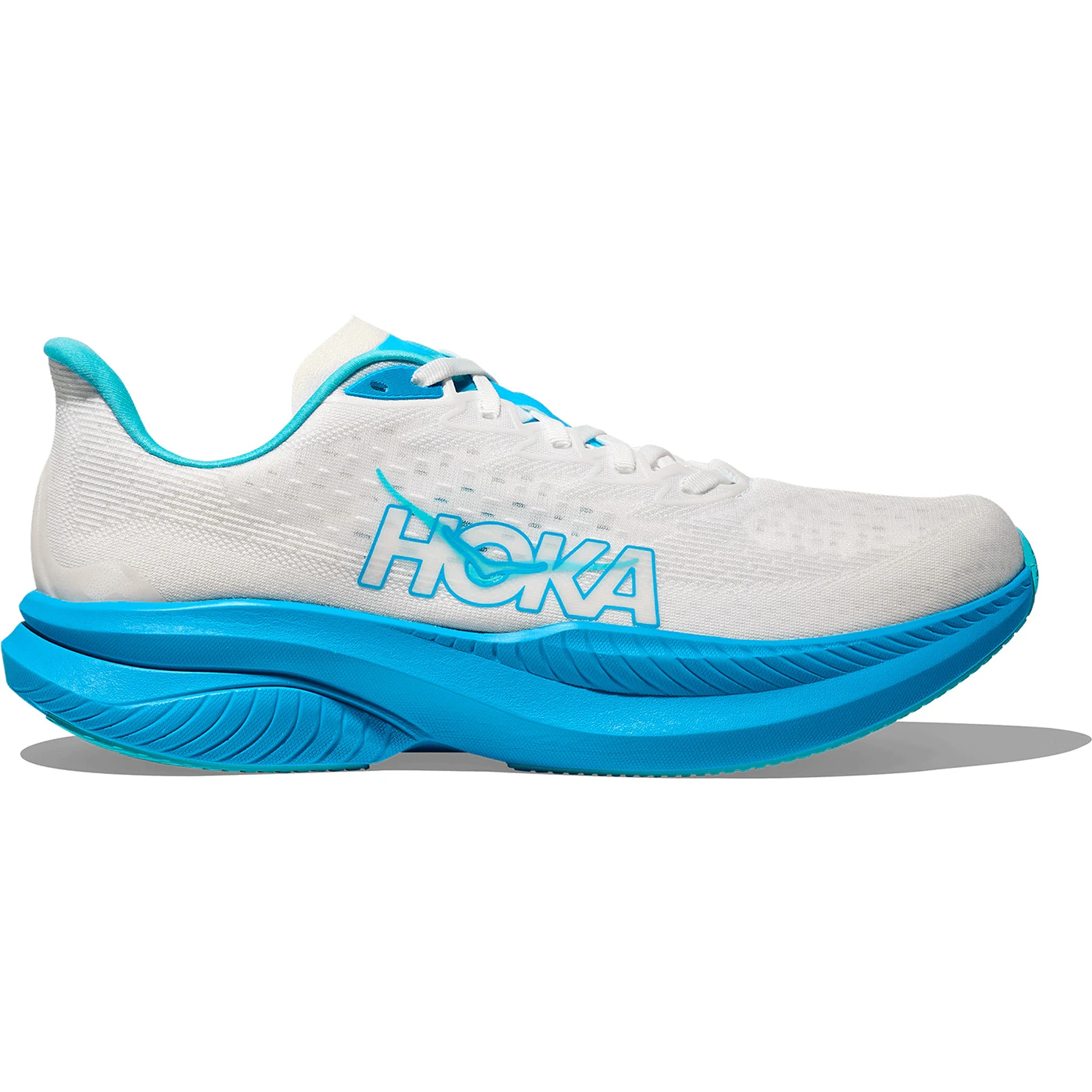 Hoka One One Mach 6 White Skyward Blue 1 Hoka One One Mach 6 White Skyward Blue