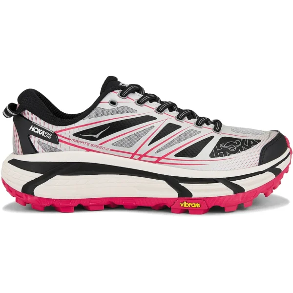 Hoka One One Mafate Speed 2 Galactic Grey Ruby Red