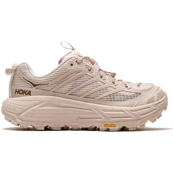Hoka One One Mafate Three 2 Grid Rose Cream Stucco