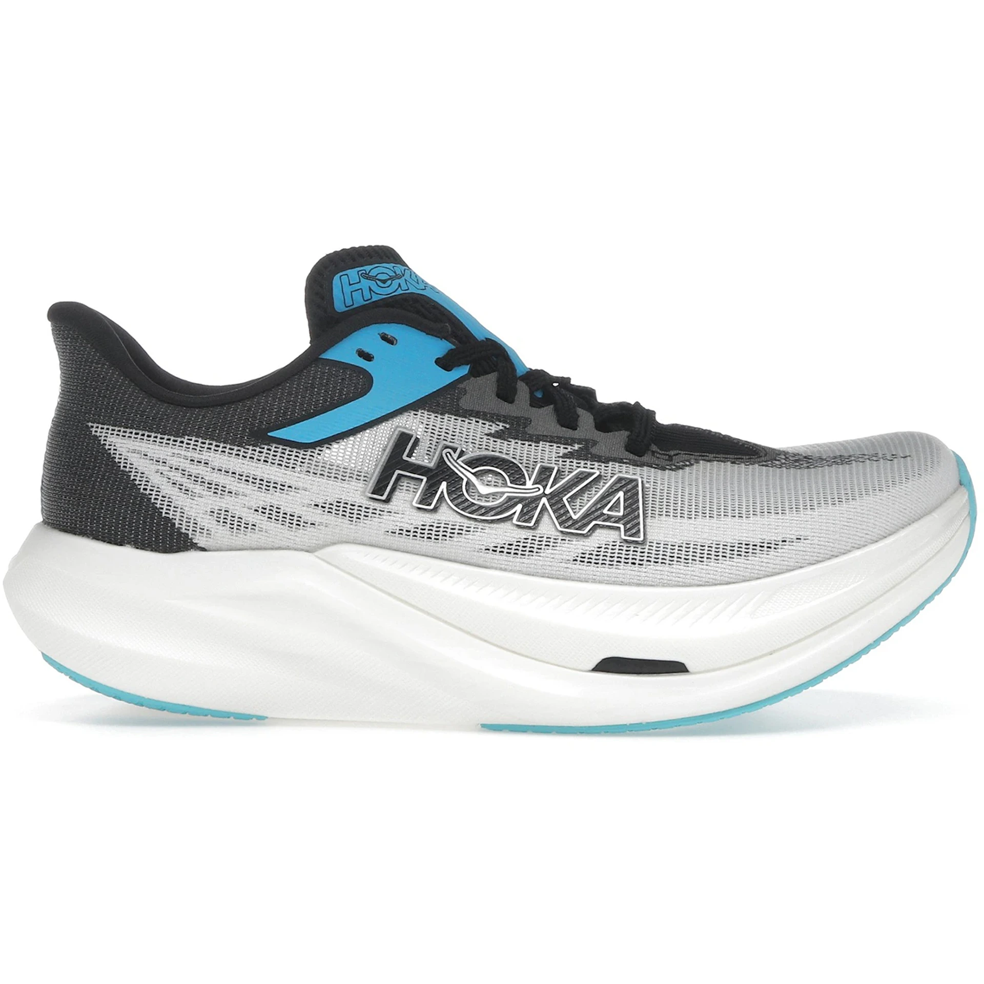 Hoka One One Rocket X 3 White Black Blue 1 Hoka One One Rocket X 3 White Black Blue