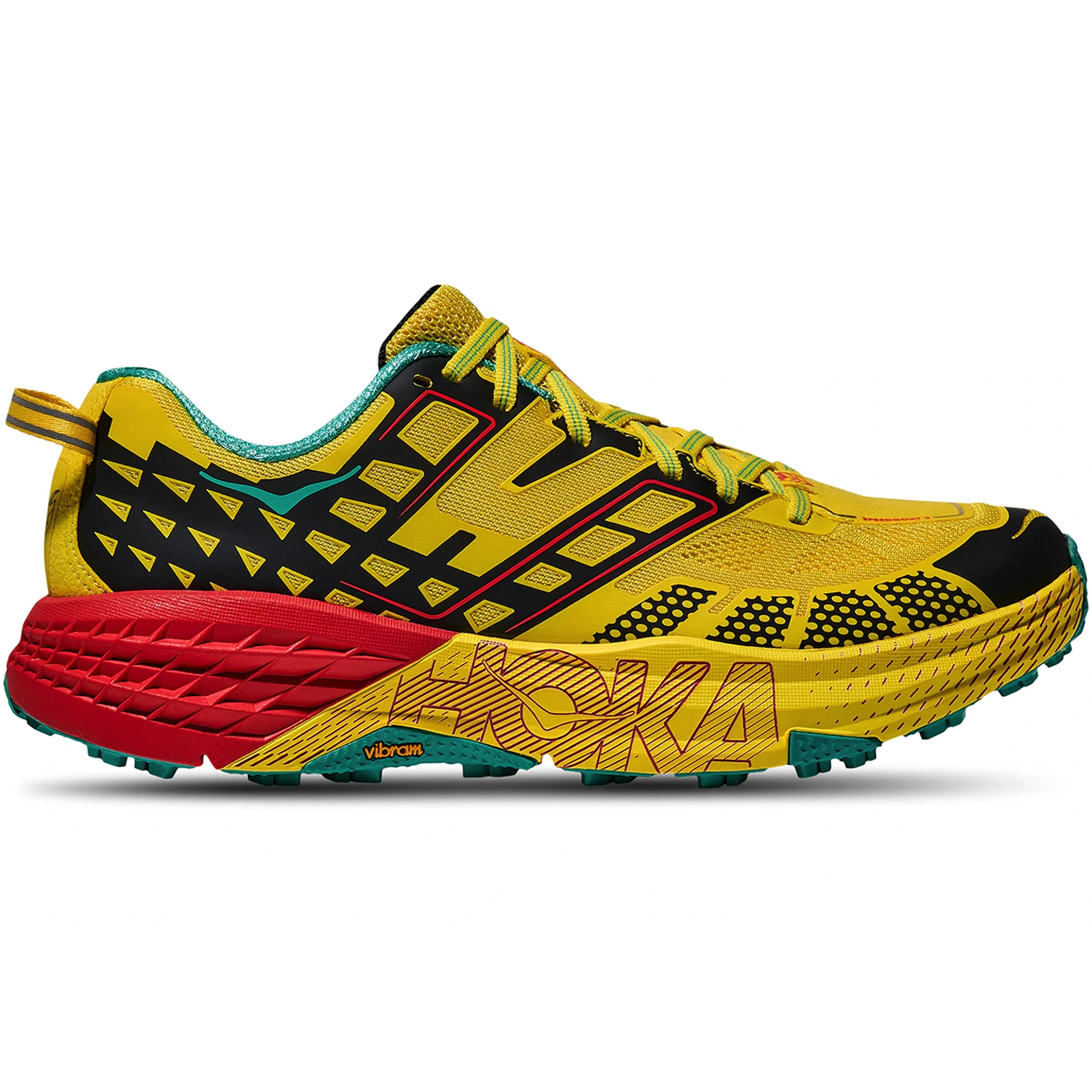 Hoka One One Speedgoat 2 Sour Lemon Black 1 Hoka One One Speedgoat 2 Sour Lemon Black