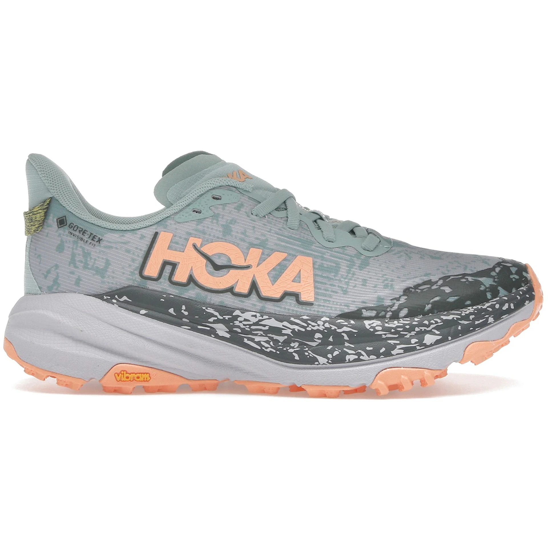 Hoka One One Speedgoat 6 Gore-Tex Jade Ash Grey (Womens) 2 Hoka One One Speedgoat 6 Gore Tex Jade Ash Grey Womens