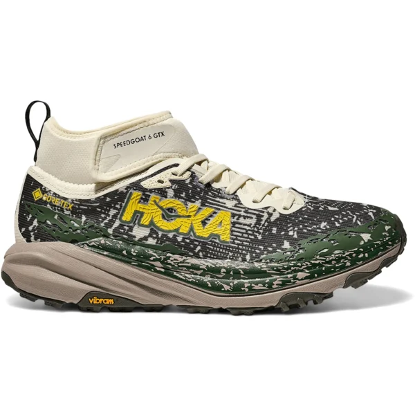 Hoka One One Speedgoat 6 Mid Gore-Tex Truffle Salt Cement