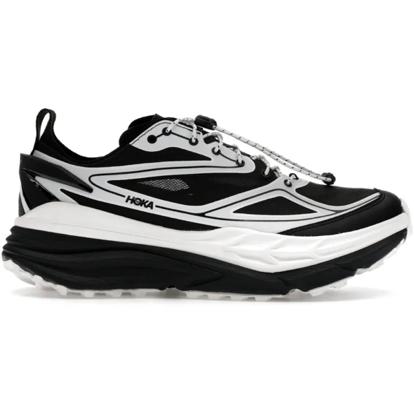 Hoka One One Stinson One7 Black White Dover Street Market Exclusive