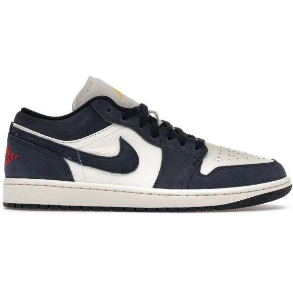 Jordan 1 Low SE Obsidian Suede