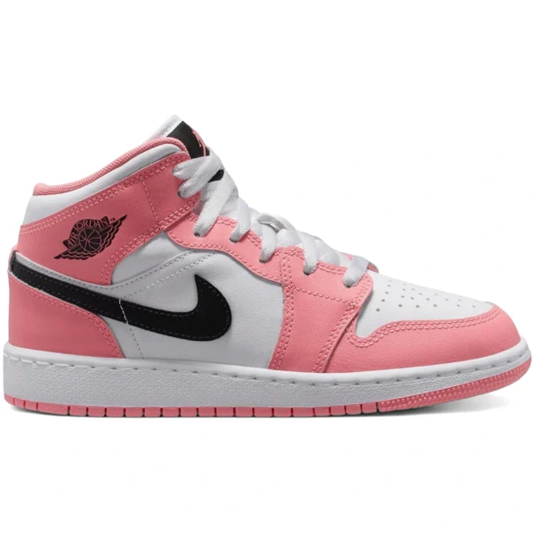 Jordan 1 Mid Pink Gaze (GS)