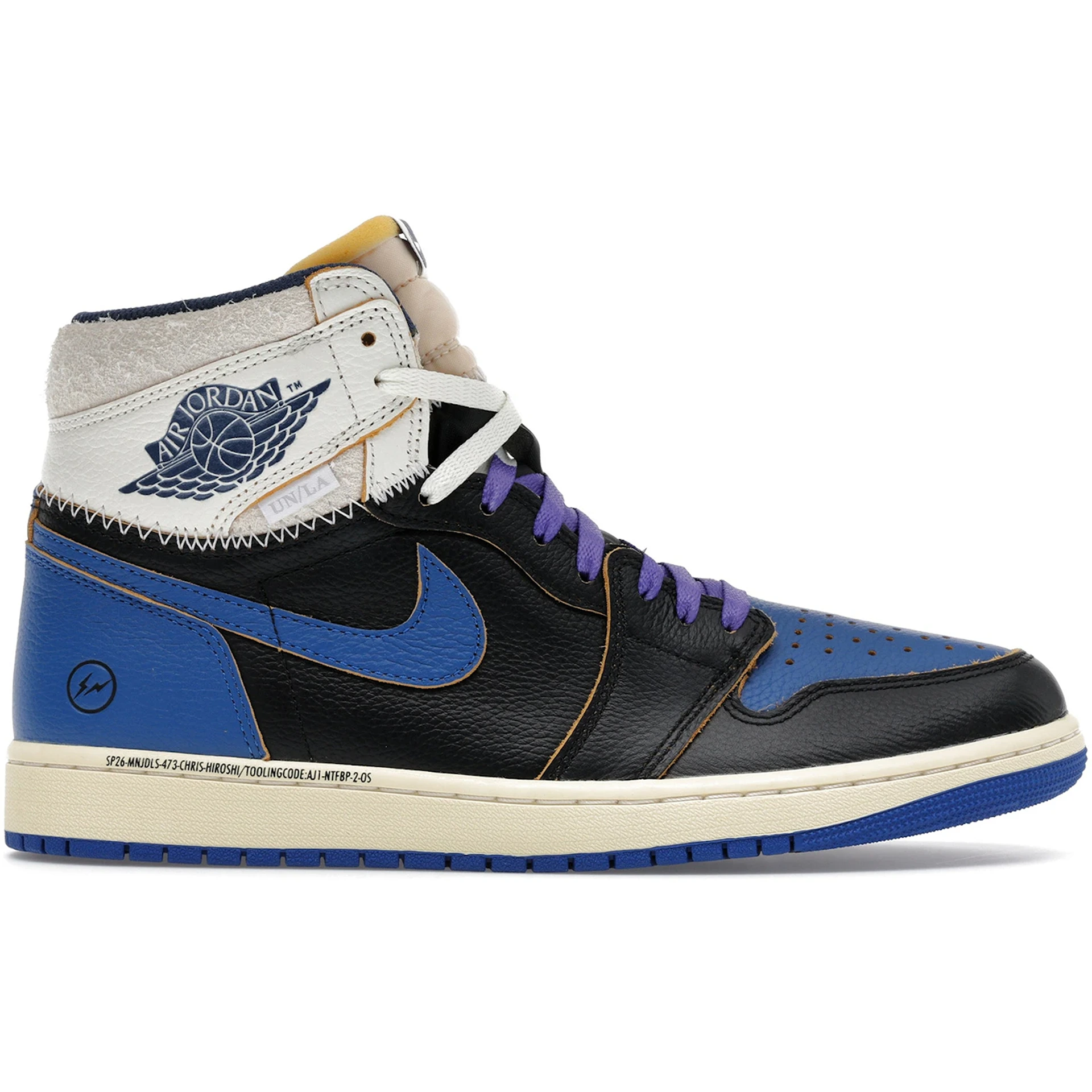 Jordan 1 Retro High OG SP Fragment x Union LA Sport Royal 1 Jordan 1 Retro High OG SP Fragment x Union LA Sport Royal