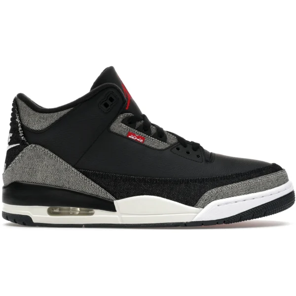 Jordan 3 Retro Levis Black