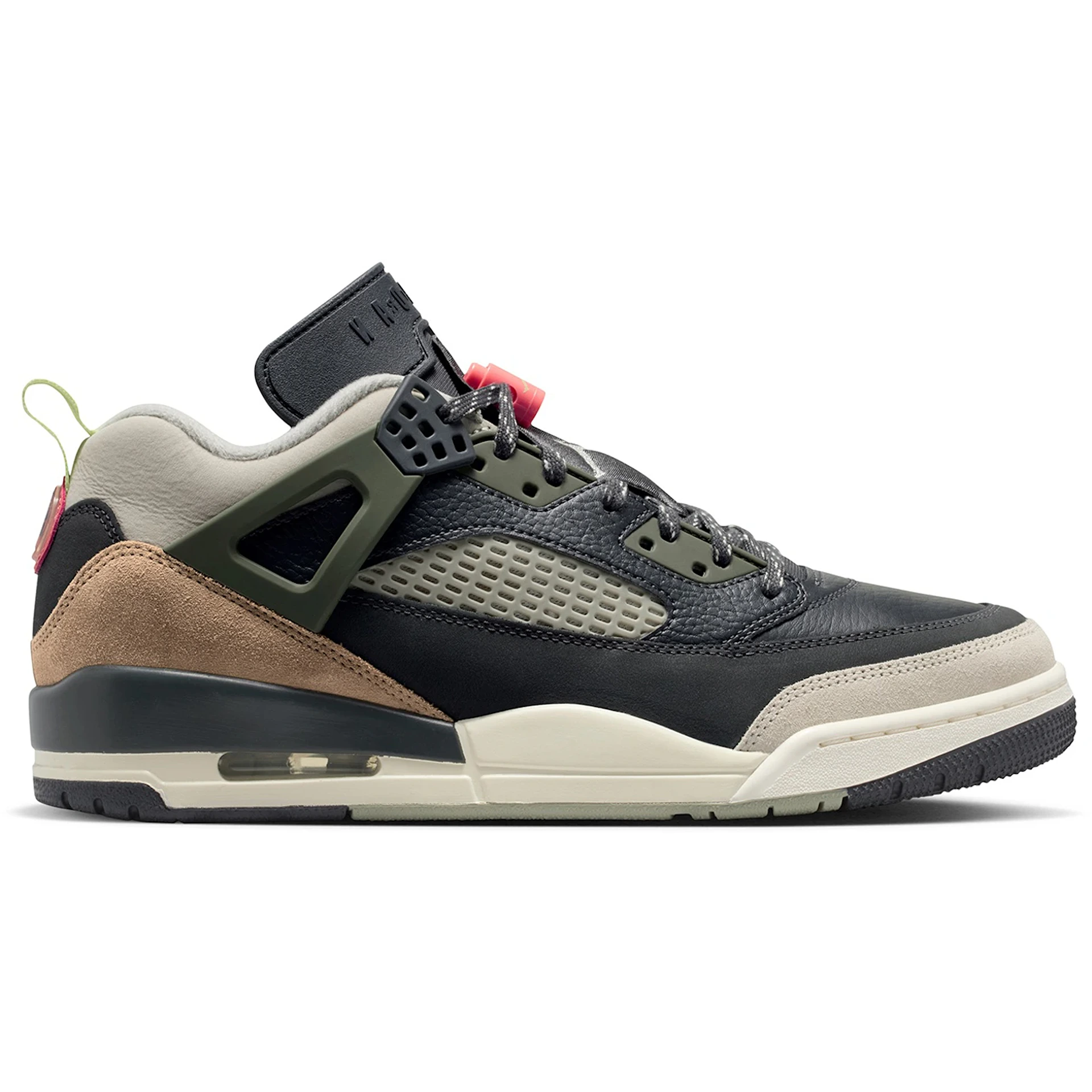 Jordan Spizike Low Anthracite Mango Cargo Khaki 1 Jordan Spizike Low Anthracite Mango Cargo Khaki