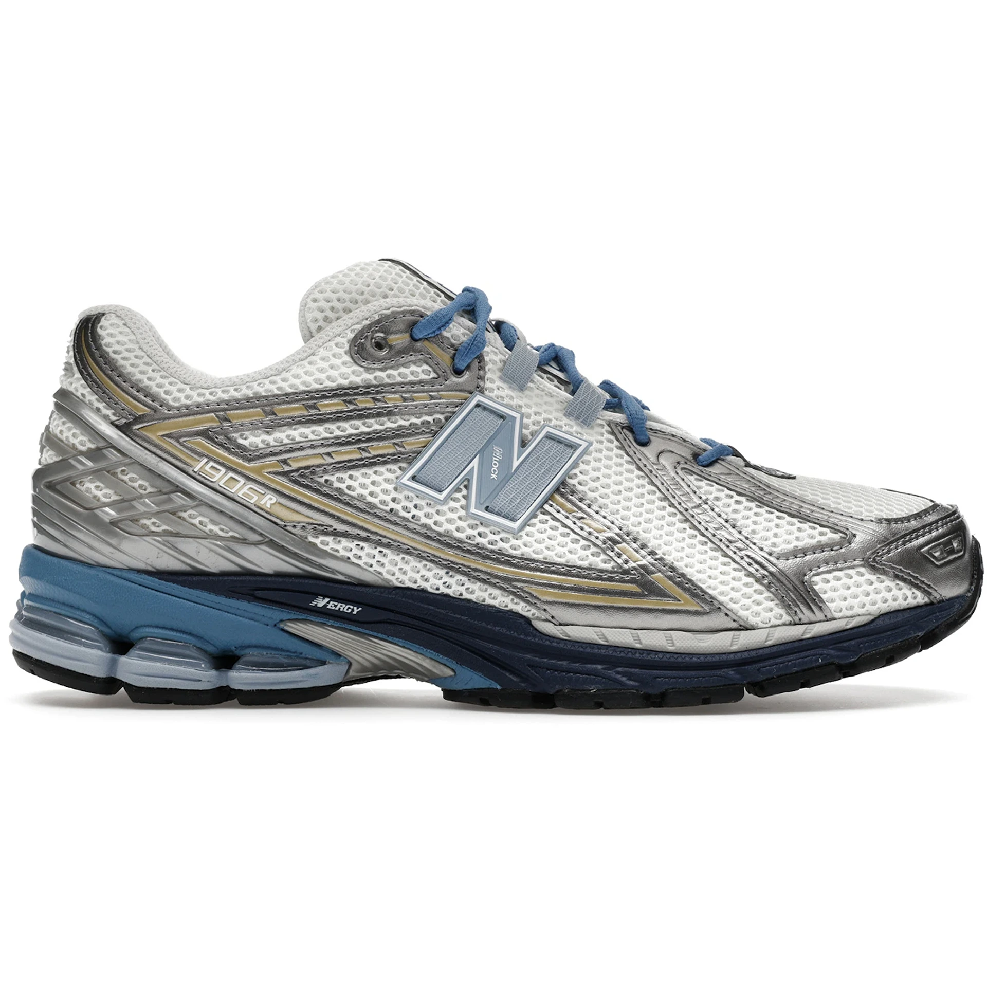 New Balance 1906R White Silver Blue 1 New Balance 1906R White Silver Blue