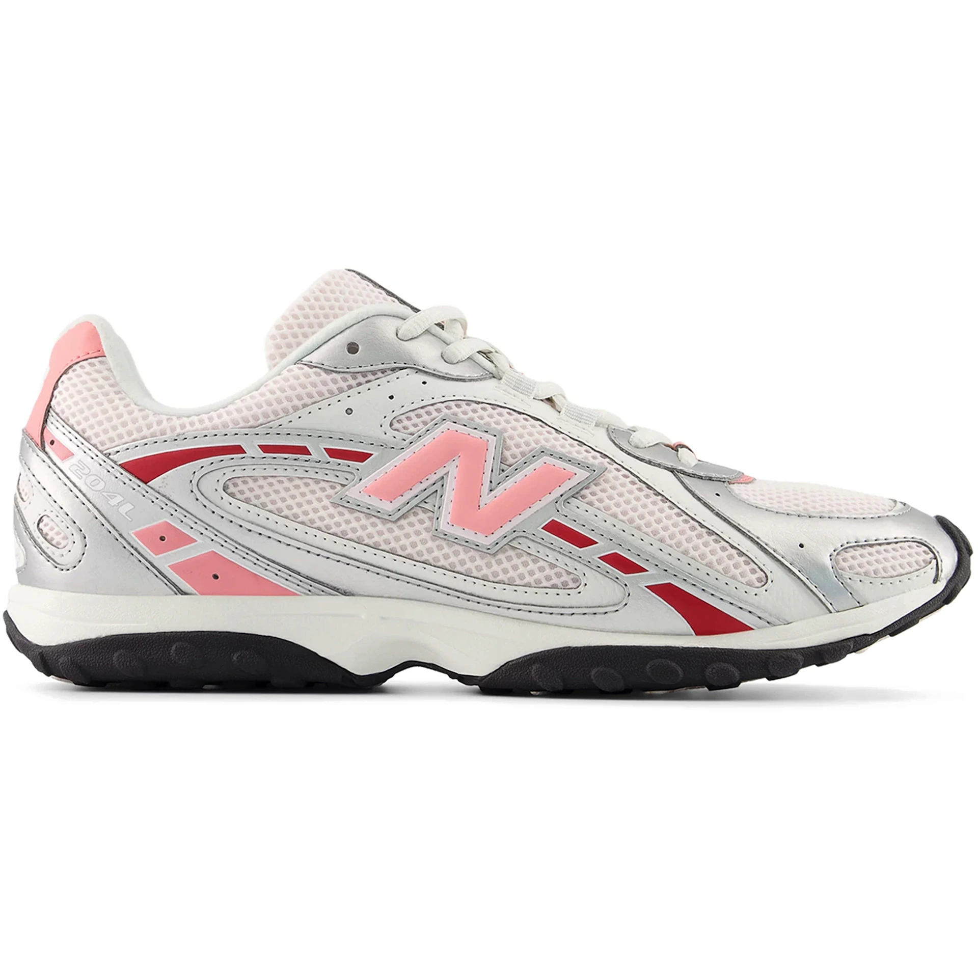New Balance 204L Silver Metallic Double Bubble 1 New Balance 204L Silver Metallic Double Bubble