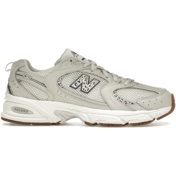 New Balance 530 Moonbeam Cow Print
