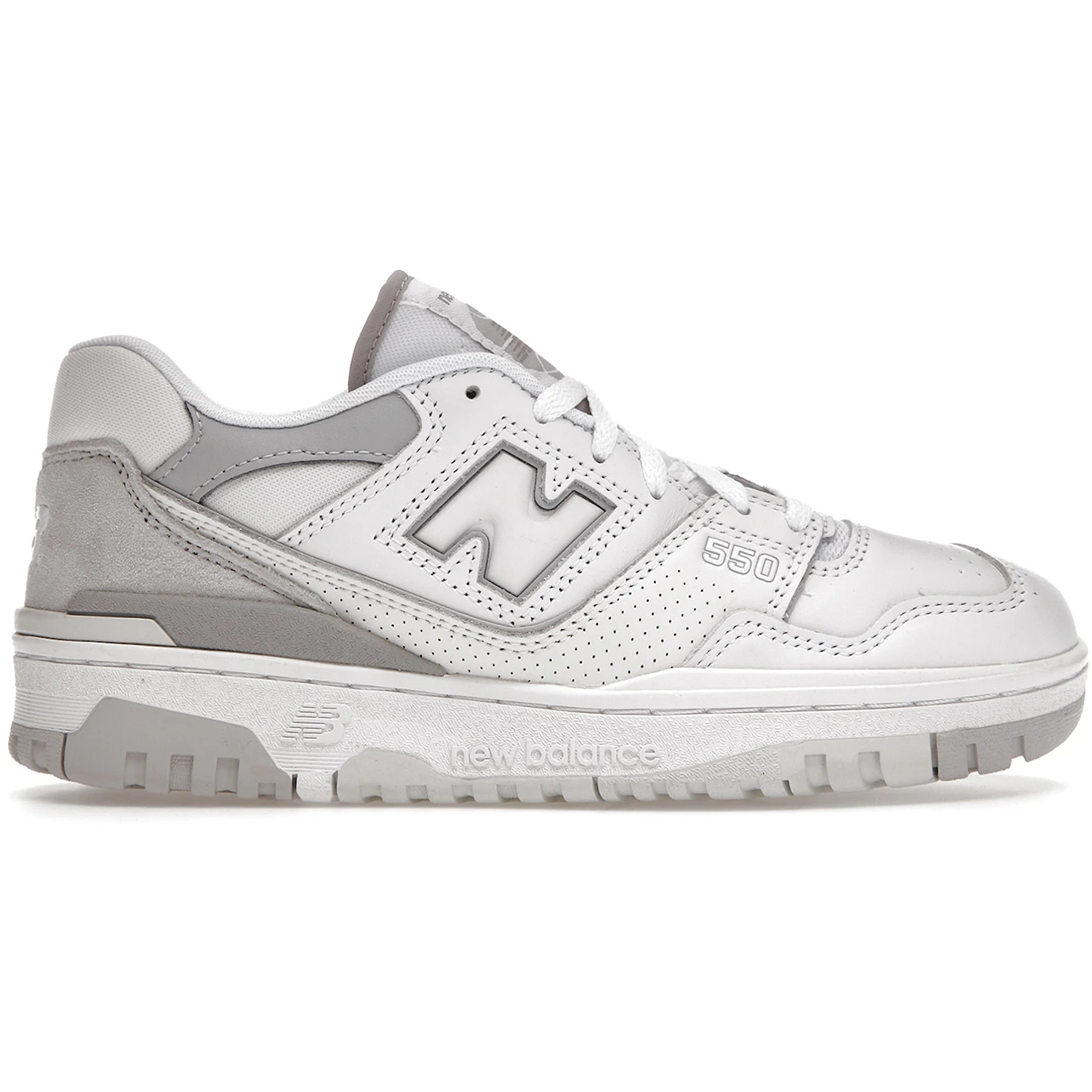 New Balance 550 White Rain Cloud (Womens) 2 New Balance 550 White Rain Cloud Womens