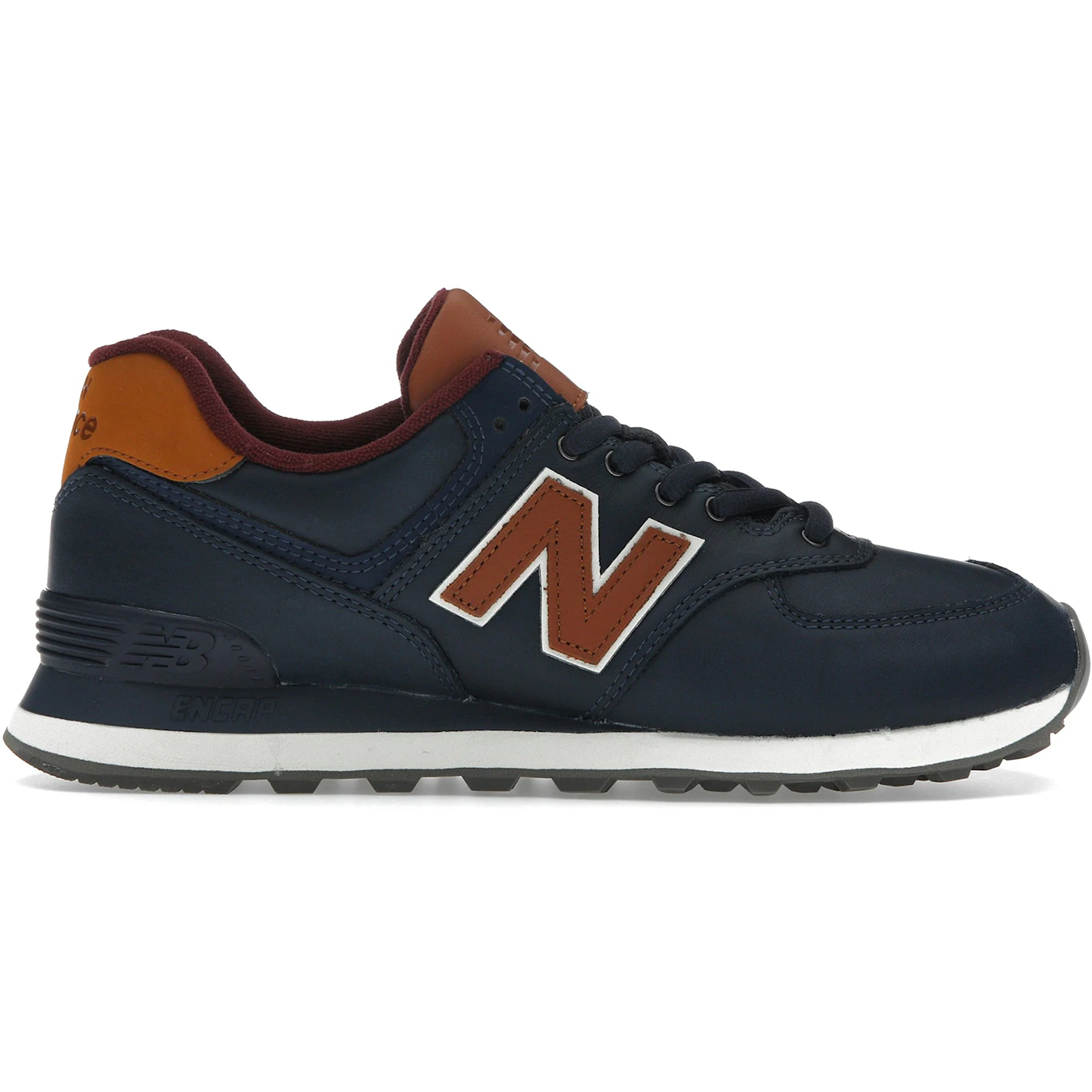 New Balance 574 NB Navy Classic Burgundy 1 New Balance 574 NB Navy Classic Burgundy