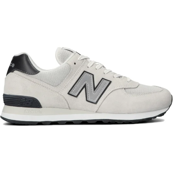 New Balance 574 White Silver
