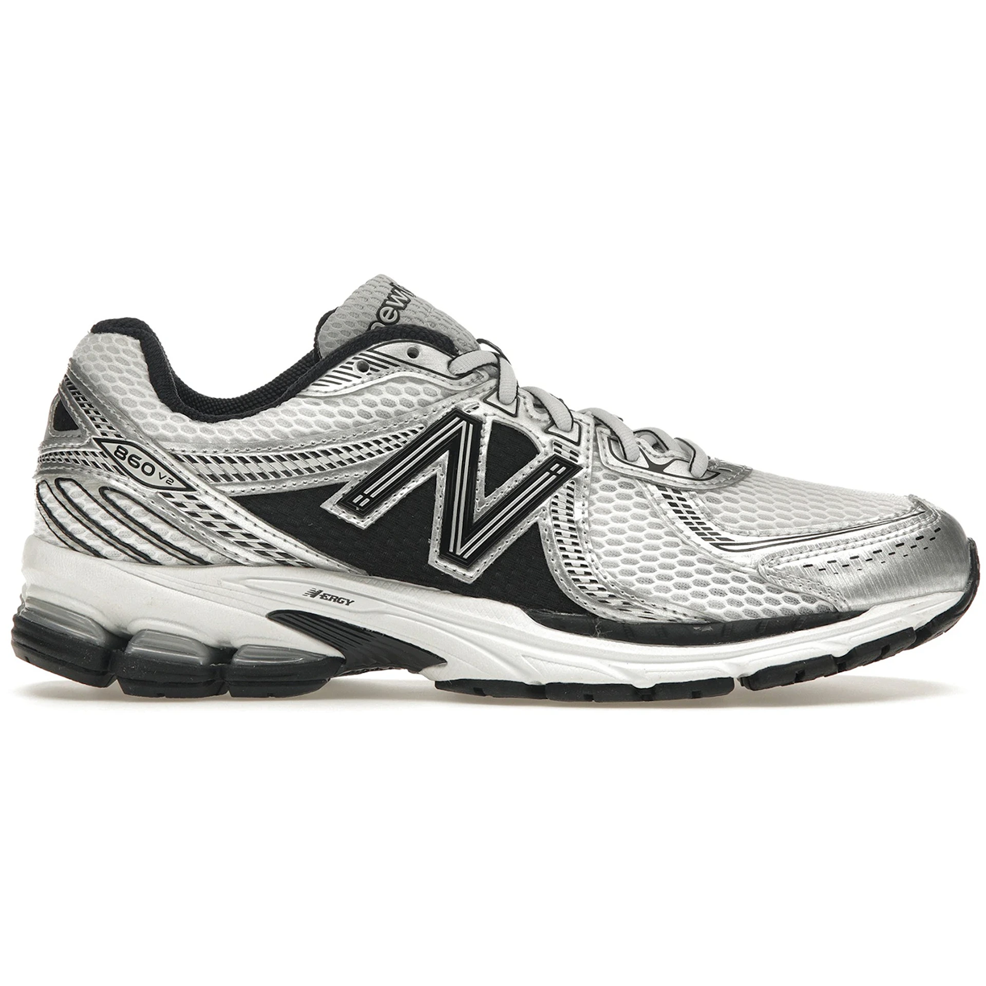 New Balance 860v2 Black White Silver 1 New Balance 860v2 Black White Silver 1