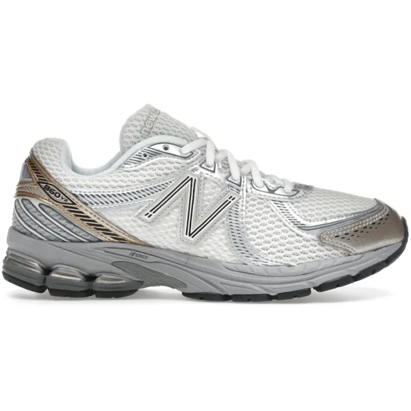 New Balance 860v2 Sea Salt Gold Metallic