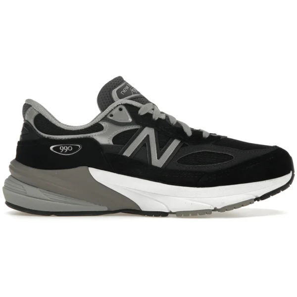New Balance 990v6 MiUSA Black Grey White (Womens)